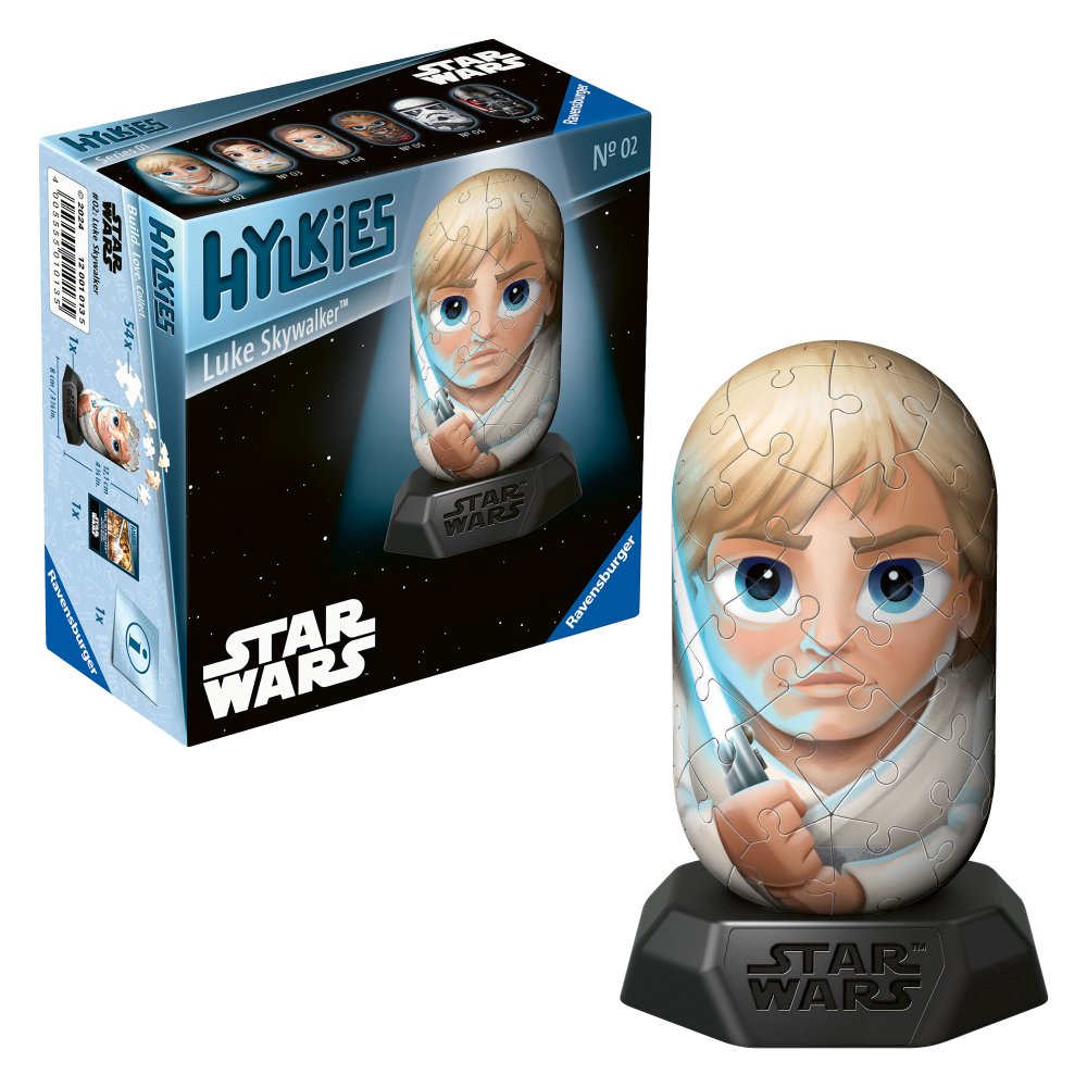 PUZZLE 3D HYLKIES STAR WARS LLUKE SKYWALKER 54 PIESE - RAVENSBURGER (RVS3D01013)