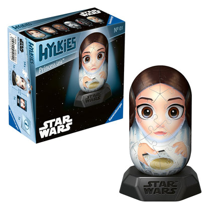 PUZZLE 3D HYLKIES STAR WARS PRINTESA LEIA 54 PIESE - RAVENSBURGER (RVS3D01014)