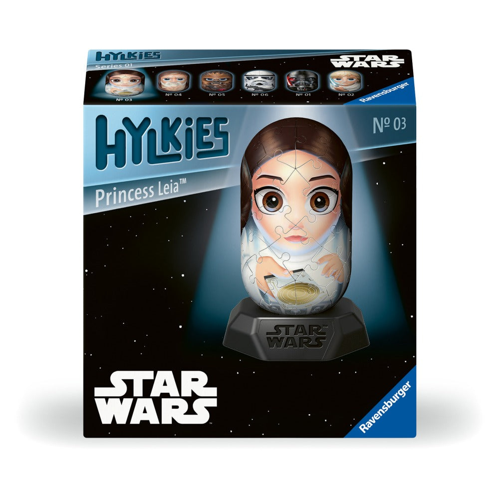 PUZZLE 3D HYLKIES STAR WARS PRINTESA LEIA 54 PIESE - RAVENSBURGER (RVS3D01014)