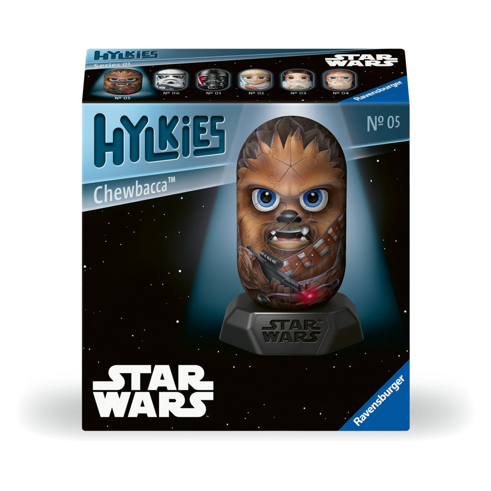 PUZZLE 3D HYLKIES STAR WARS CHEWBACCA 54 PIESE - RAVENSBURGER (RVS3D01016)