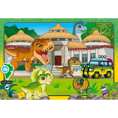 PUZZLE EXPLORATORI JURASSIC WORLD 2X24 PIESE - RAVENSBURGER (RVSPC01057)