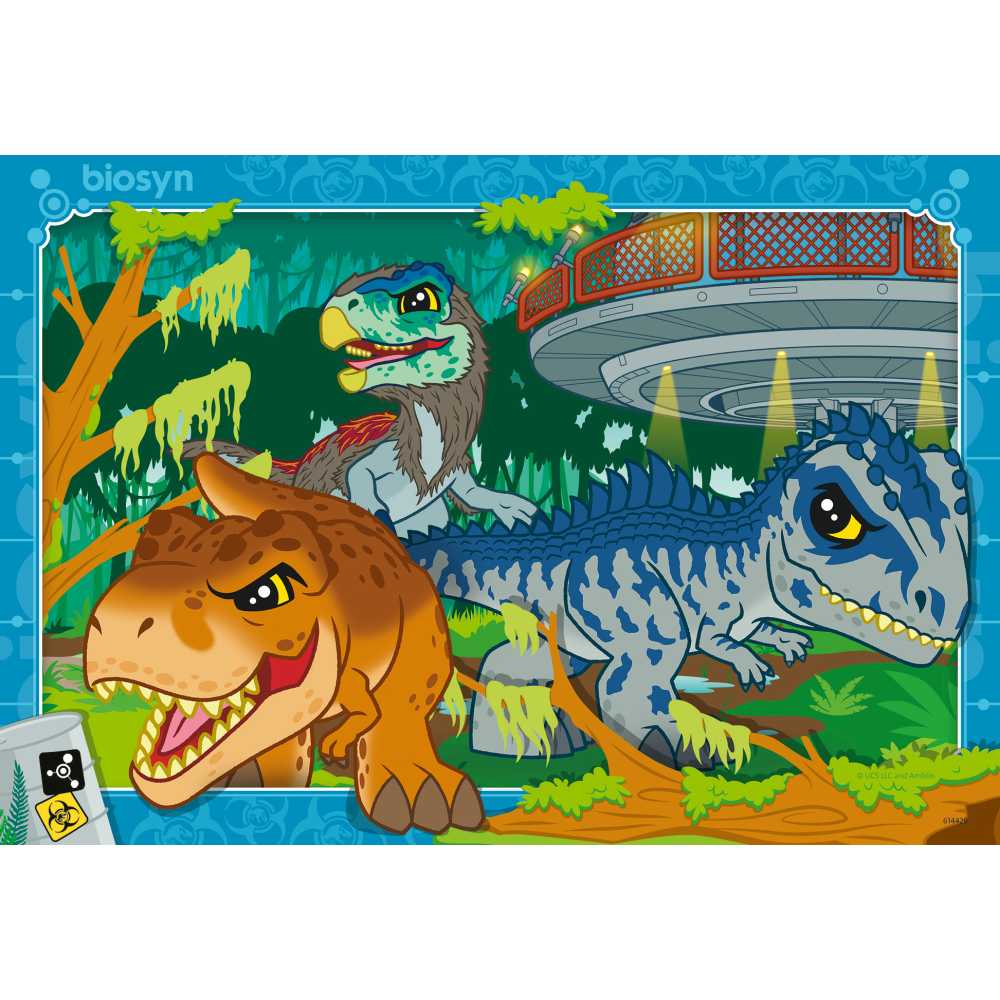 PUZZLE EXPLORATORI JURASSIC WORLD 2X24 PIESE - RAVENSBURGER (RVSPC01057)