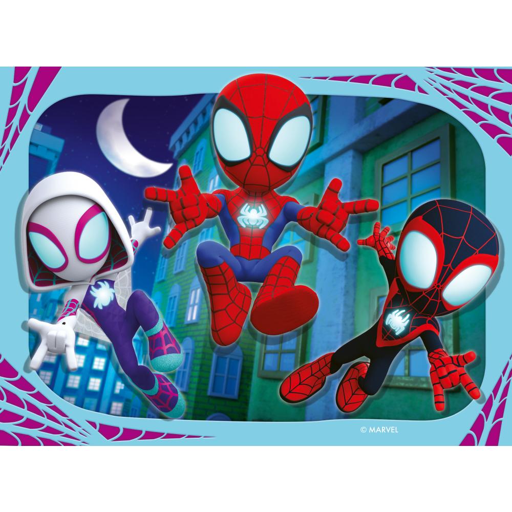 PUZZLE SPIDEY 12, 16, 20, 24 PIESE - RAVENSBURGER (RVSPC01064)