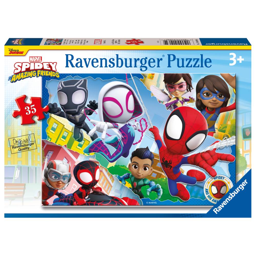 PUZZLE SPIDEY 35 PIESE - RAVENSBURGER (RVSPC01065)