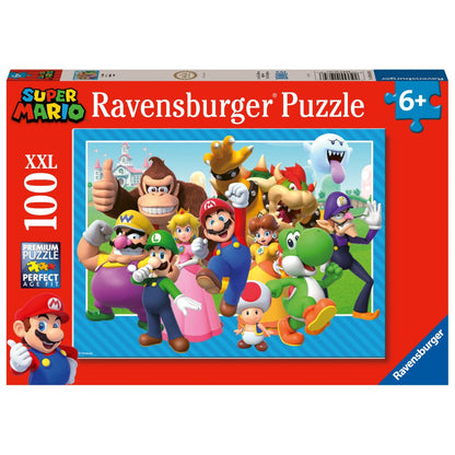 PUZZLE PERSONAJE SUPER MARIO 100 PIESE - RAVENSBURGER (RVSPC01074)