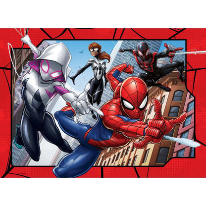 PUZZLE SPIDERMAN 4 X 100 PIECES - RAVENSBURGER (RVSPC01076)