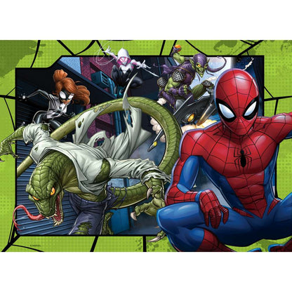 PUZZLE SPIDERMAN 4 X 100 PIECES - RAVENSBURGER (RVSPC01076)