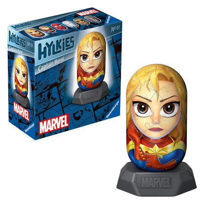 PUZZLE 3D HYLKIES MARVEL CAPTAIN MARVEL 54 PIESE - RAVENSBURGER (RVS3D01156)