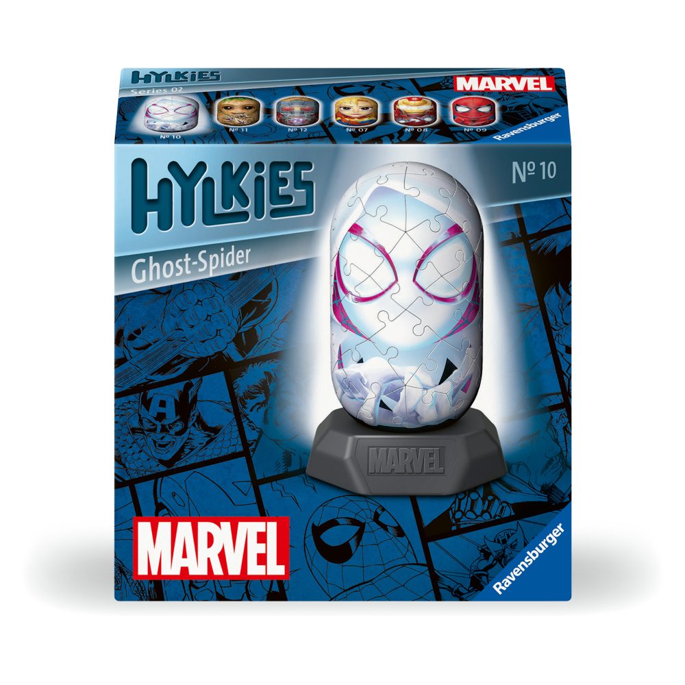 PUZZLE 3D HYLKIES MARVEL GHOST SPIDER 54 PIESE - RAVENSBURGER (RVS3D01159)