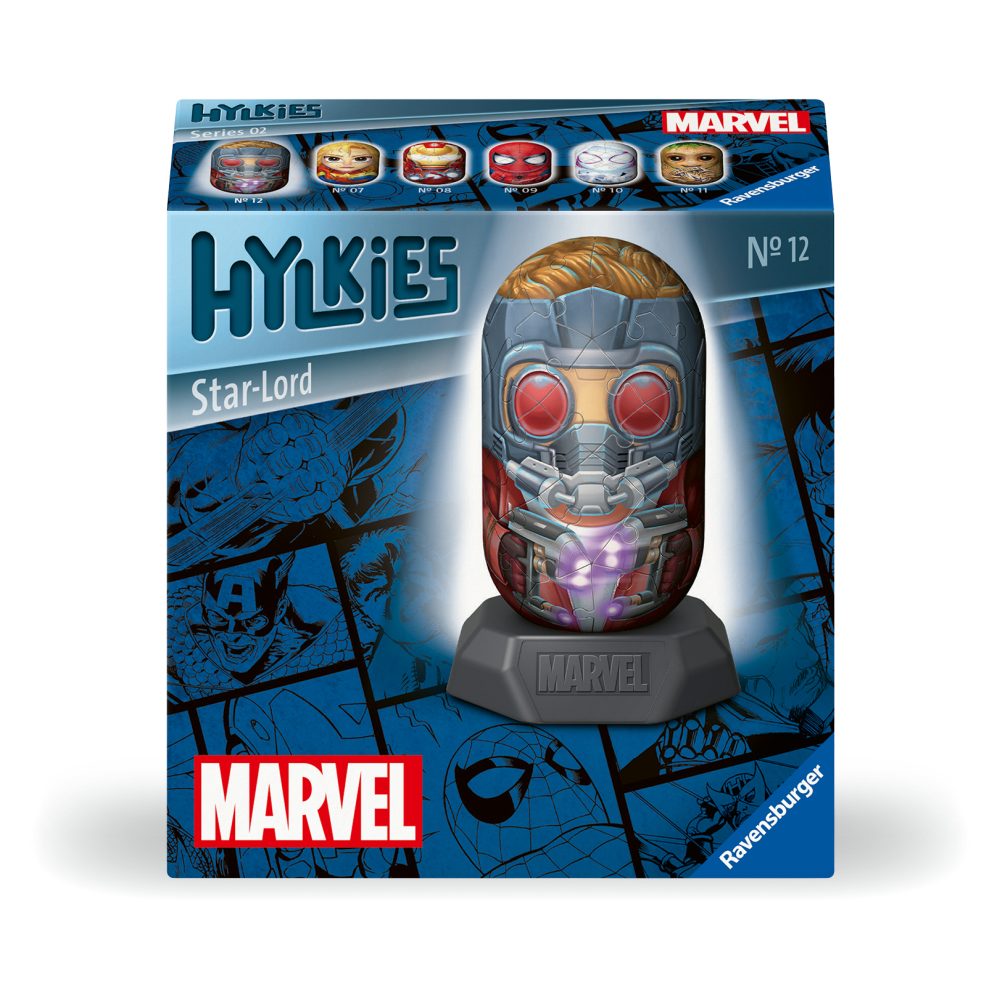 PUZZLE 3D HYLKIES MARVEL STAR LORD 54 PIESE - RAVENSBURGER (RVS3D01161)