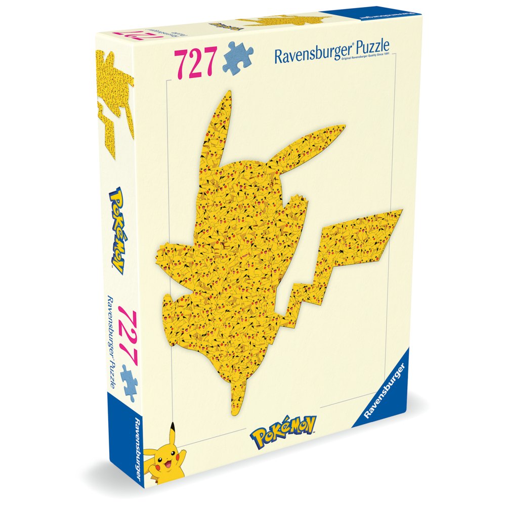 RAVENSBURGER - PUZZLE CONTUR PIKACHU 727 PIESE - RAVENSBURGER (RVSPA01212)