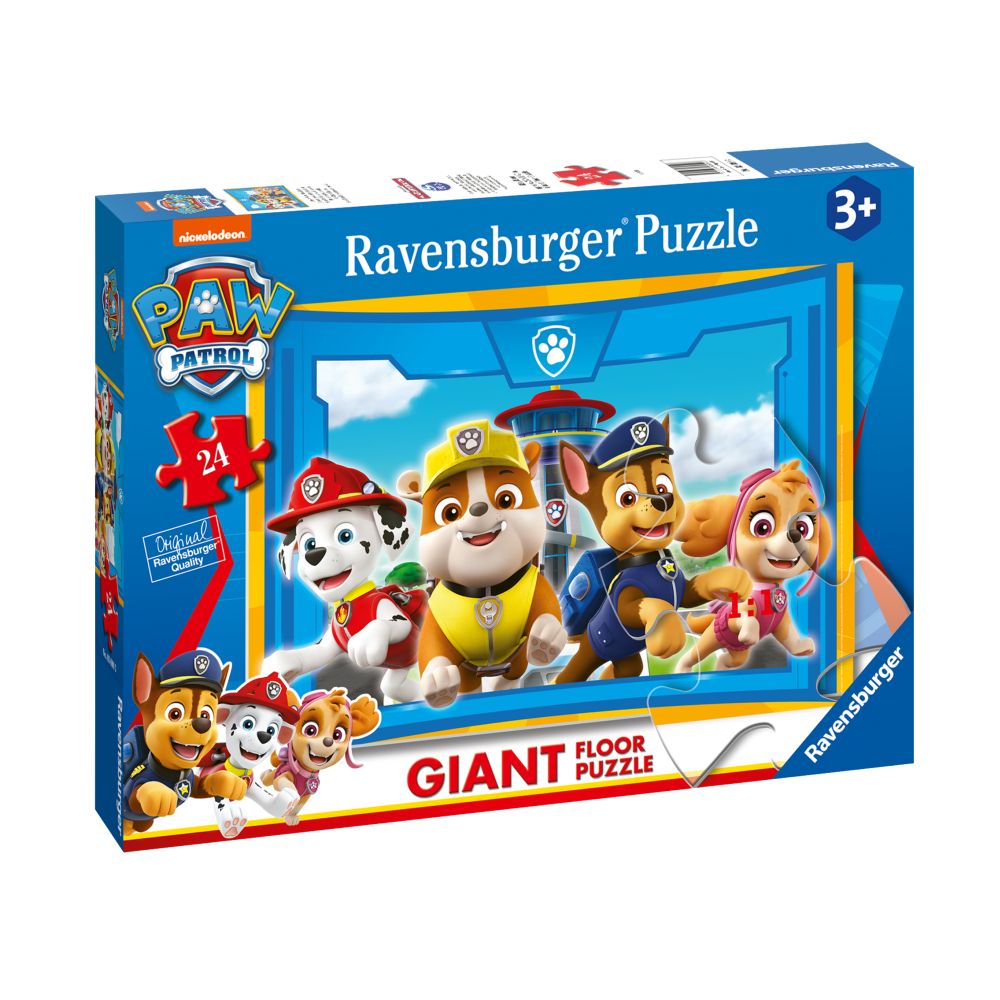 PUZZLE MARE DE PODEA PATRULA CATELUSILOR 24 PIESE - RAVENSBURGER (RVSPC03090)