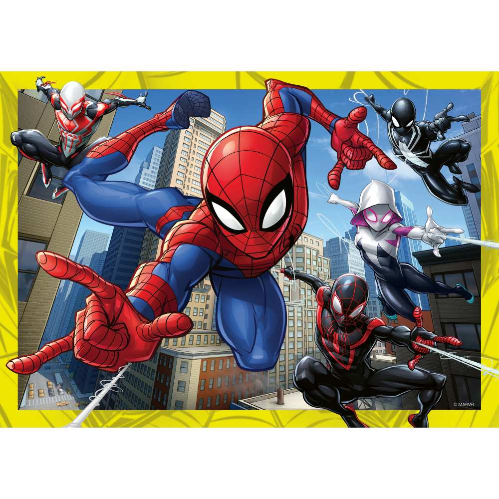 RAVENSBURGER - PUZZLE MARE DE PODEA SPIDERMAN 60 PIESE - RAVENSBURGER (RVSPC03095)