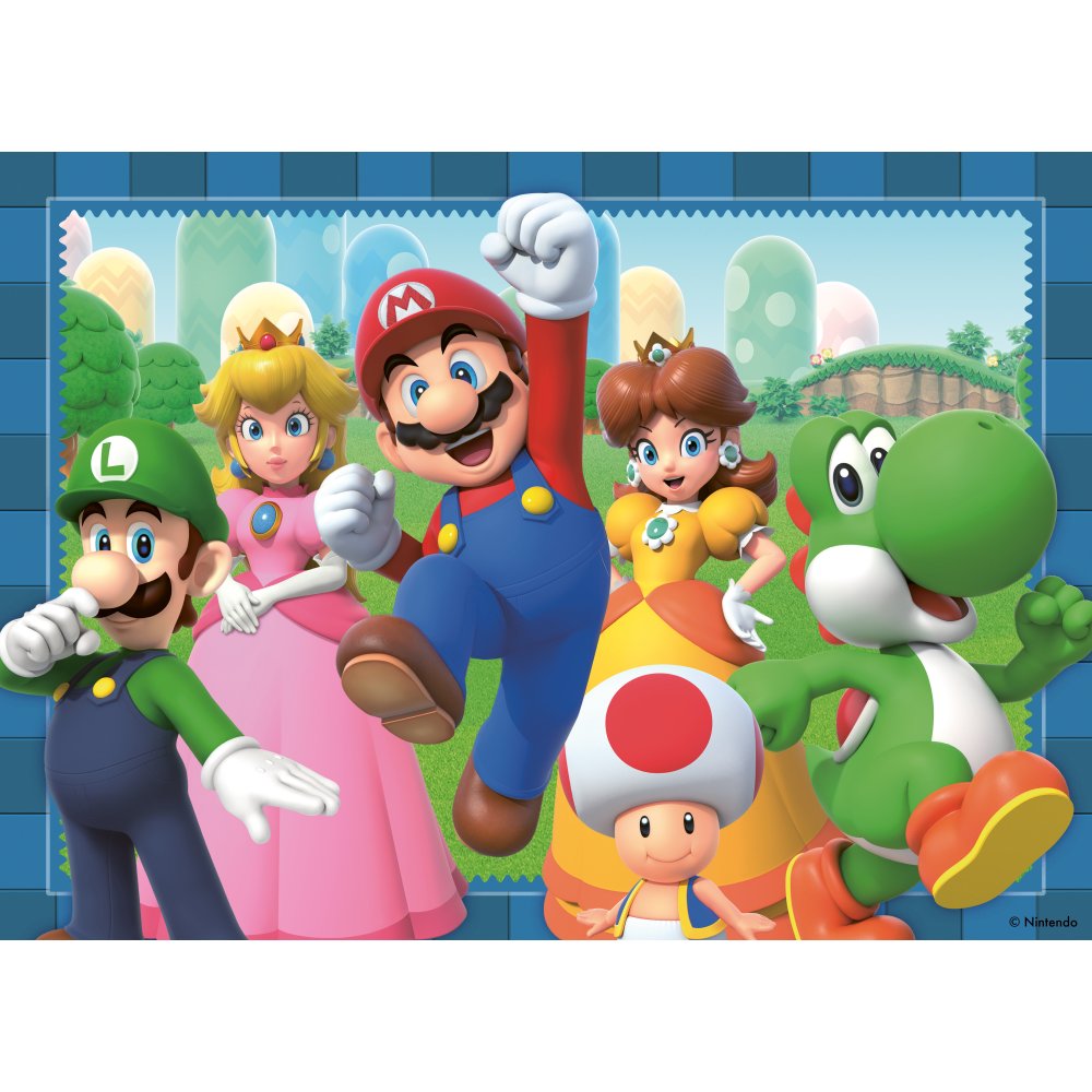 PUZZLE SUPER MARIO 4 X 100 PIESE - RAVENSBURGER (RVSPC05689)