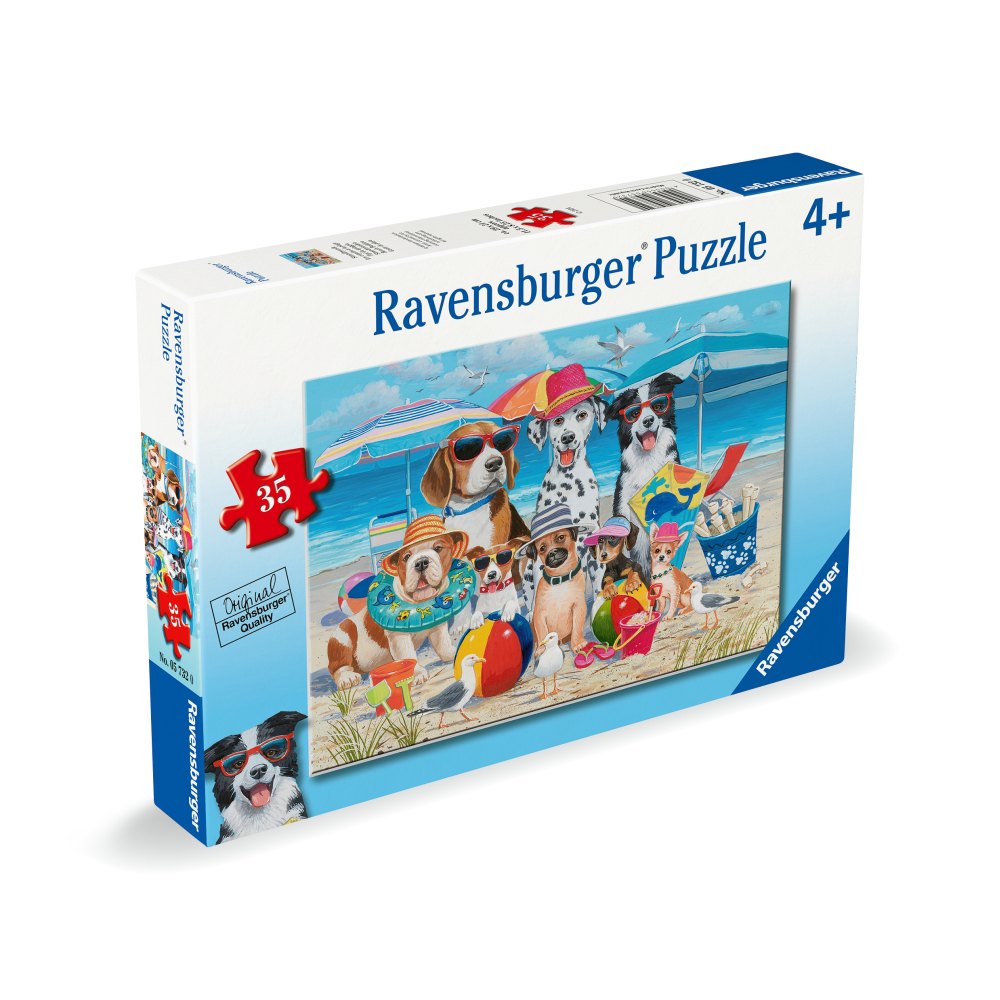 PUZZLE CATEI LA PLAJA 35 PIESE - RAVENSBURGER (RVSPC05732)