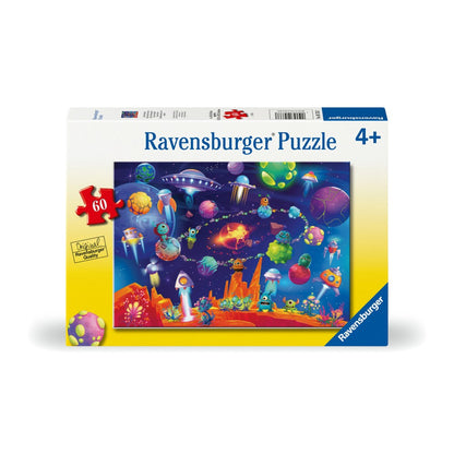 PUZZLE MONSTRI IN SPATIU 60 PIESE - RAVENSBURGER (RVSPC05733)