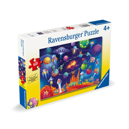 PUZZLE MONSTRI IN SPATIU 60 PIESE - RAVENSBURGER (RVSPC05733)