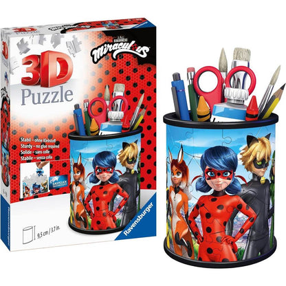 PUZZLE 3D SUPORT PIXURI MIRACULOUS 54 PIESE - RAVENSBURGER (RVS3D11278)