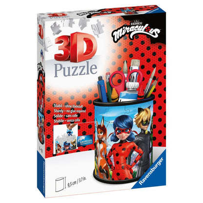 PUZZLE 3D SUPORT PIXURI MIRACULOUS 54 PIESE - RAVENSBURGER (RVS3D11278)