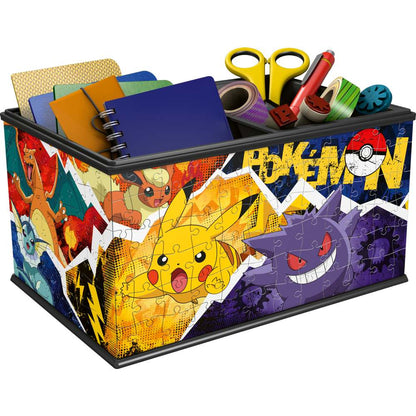 PUZZLE 3D CUTIE DEPOZITARE POKEMON 216 PIESE - RAVENSBURGER (RVS3D11546)