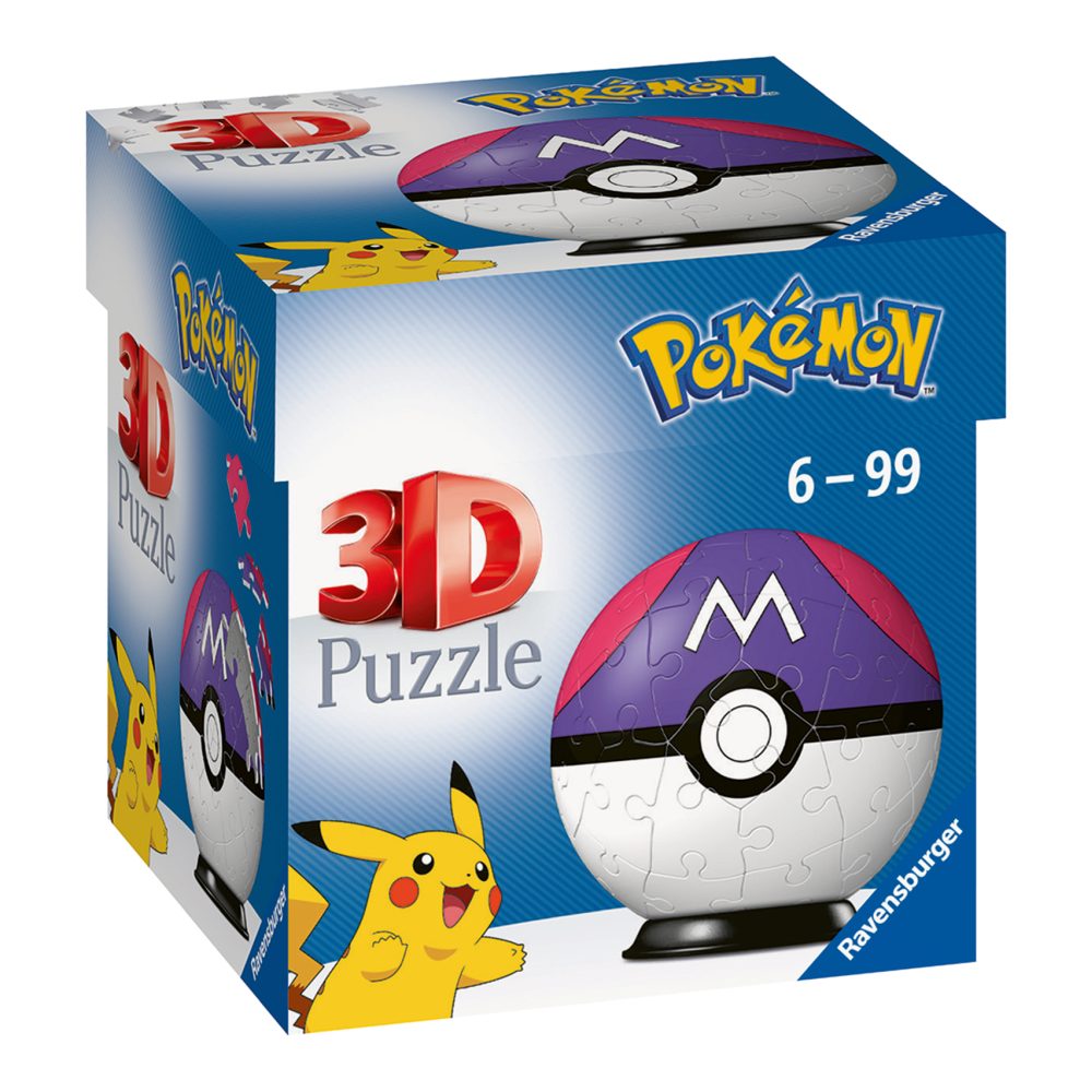 PUZZLE 3D BILA POKEMON M1 54 PIESE - RAVENSBURGER (RVS3D11564)