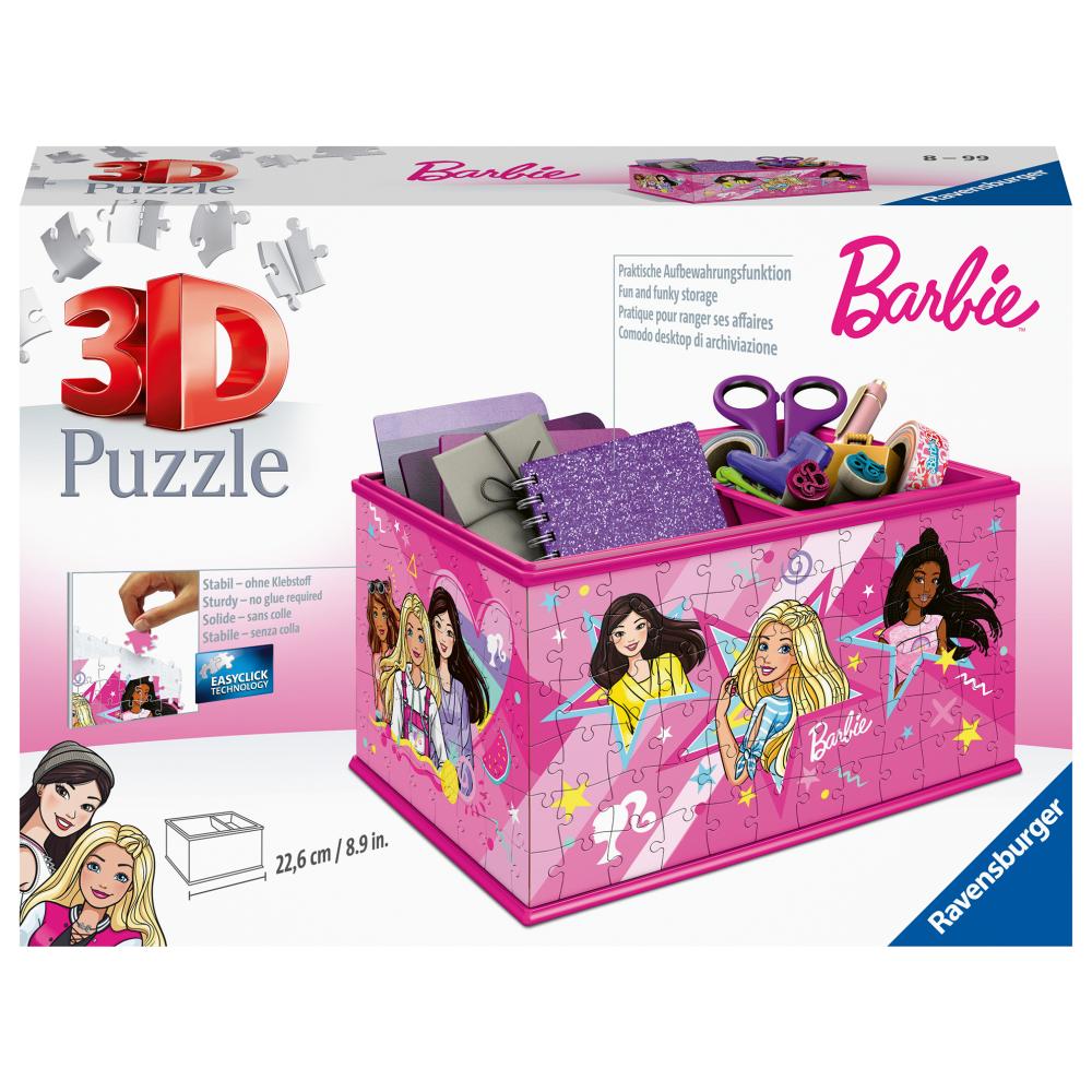 3D PUZZLE BARBIE STORAGE BOX 216 PIECES - RAVENSBURGER (RVS3D11584)