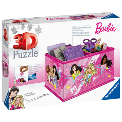 3D PUZZLE BARBIE STORAGE BOX 216 PIECES - RAVENSBURGER (RVS3D11584)