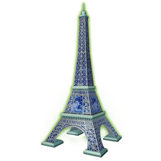 PUZZLE 3D TURNUL EIFFEL LUMINEAZA IN INTUNERIC 216 PIESE - RAVENSBURGER (RVS3D11591)