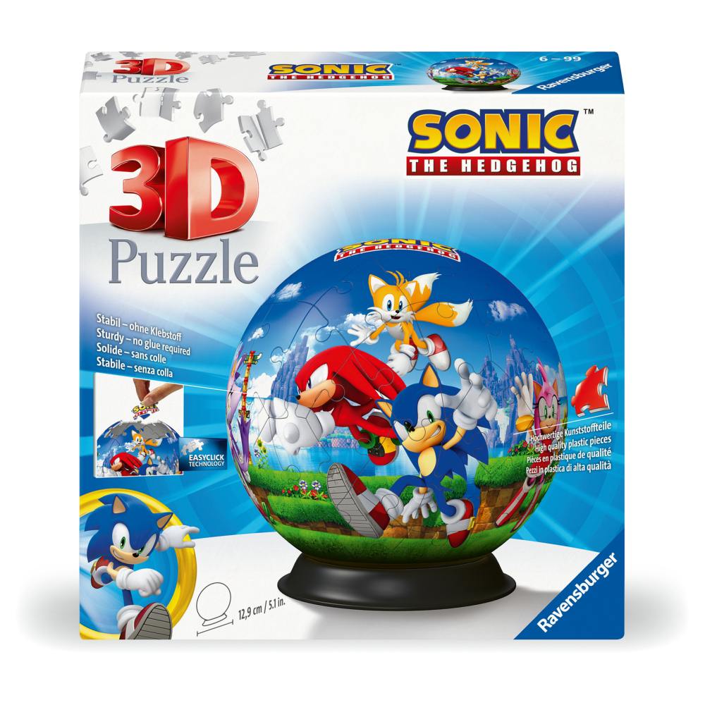 PUZZLE 3D SONIC 72 PIESE - RAVENSBURGER (RVS3D11592)