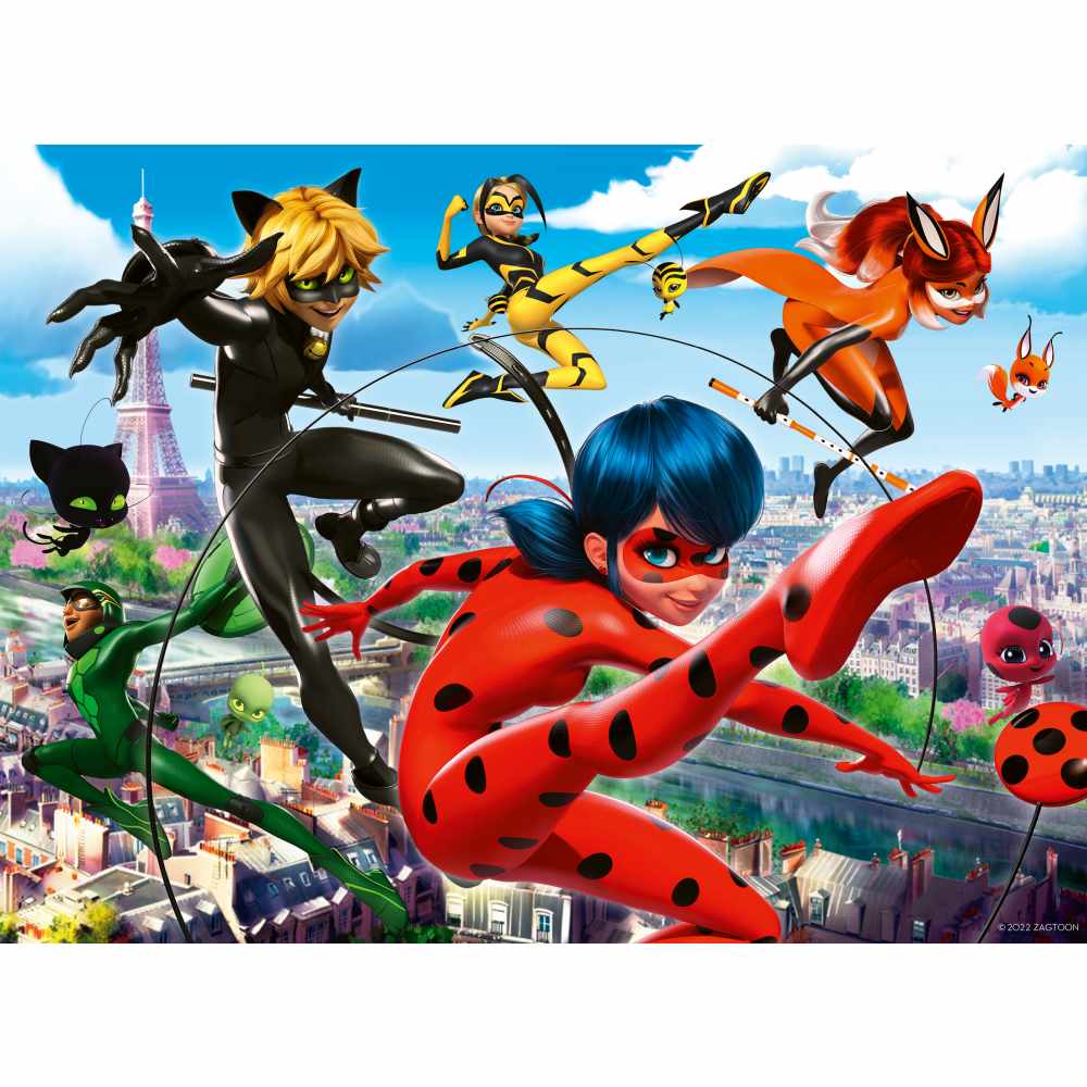 PUZZLE MIRACULOUS 200 PIESE - RAVENSBURGER (RVSPC12998)