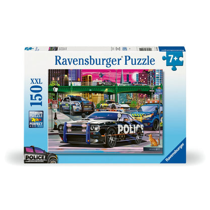 PUZZLE POLITIA IN PATRULARE 150 PIESE - RAVENSBURGER (RVSPC13412)