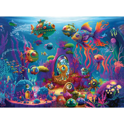 OCEAN ANIMALS PUZZLE 150 PIECES - RAVENSBURGER (RVSPC13414)