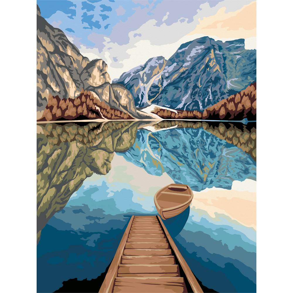 PAINTING BY NUMBERS LAKE VIEW - RAVENSBURGER (RVSPBN23612)