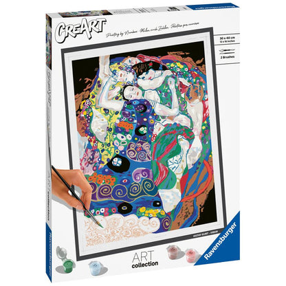 KLIMT VIRGIN PAINT BY NUMBERS - RAVENSBURGER (RVSPBN23649)