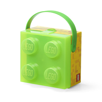 CUTIE 2X2 - VERDE TRANSPARENT - LEGO (40240008)