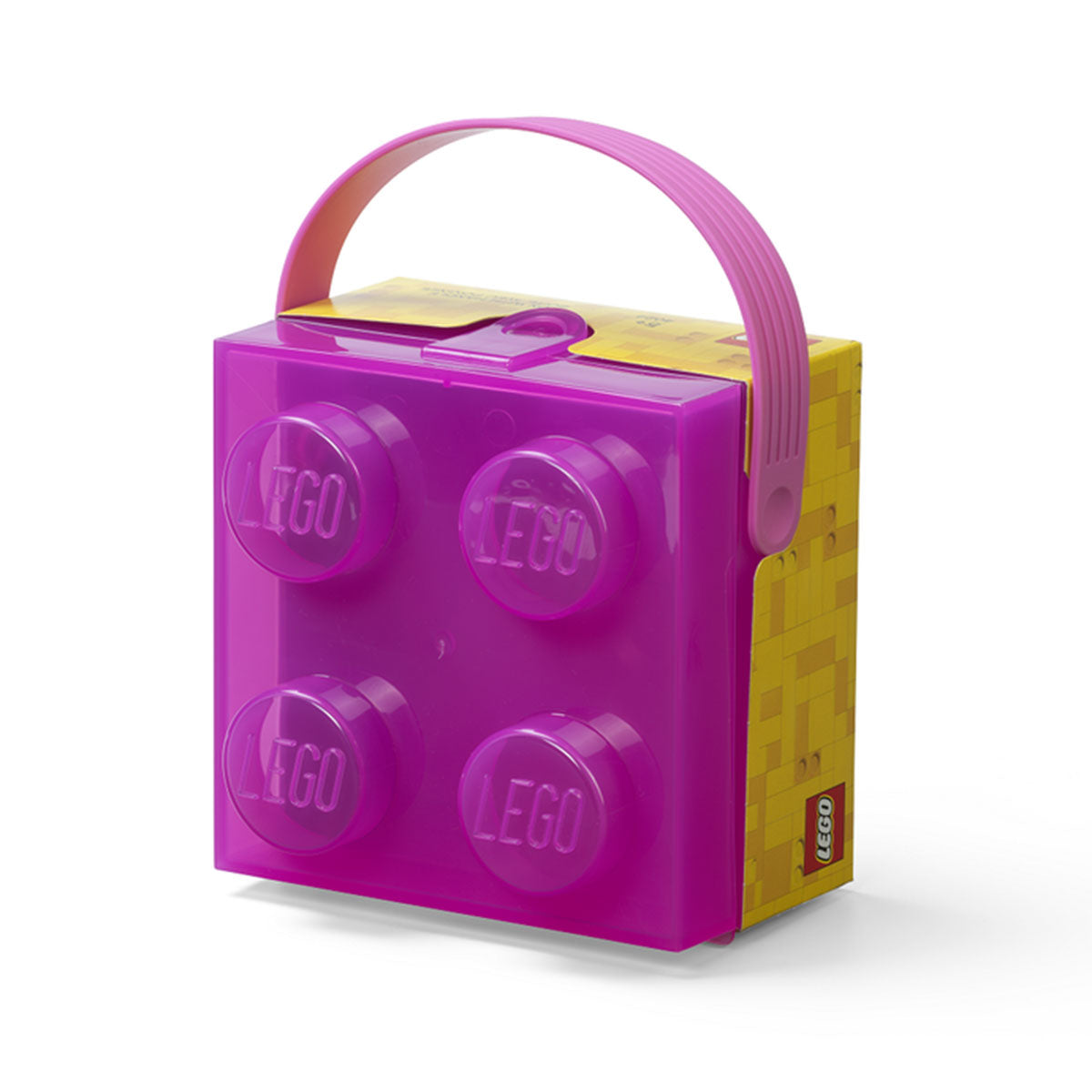 CUTIE 2X2 - VIOLET TRANSPARENT - LEGO (40240009)