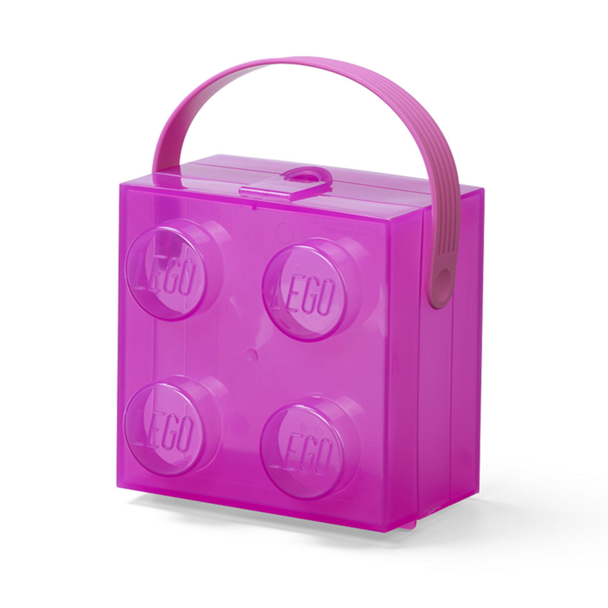 CUTIE 2X2 - VIOLET TRANSPARENT - LEGO (40240009)