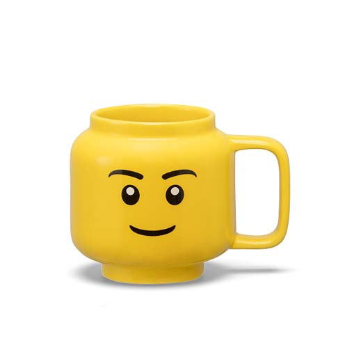 CANĂ MICĂ  DIN CERAMICĂ – CAP DE BĂIAT - LEGO (40460800)