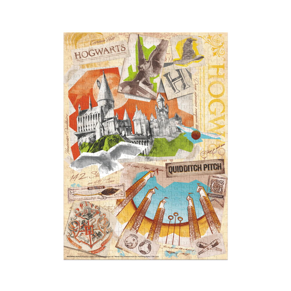 PUZZLE HARRY POTTER - SCOALA HOGWARTS (450 PIESE) - DODO (DO200503)