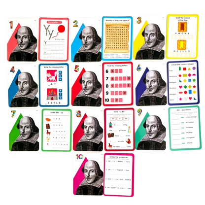 JOC LINGVISTIC LEARNING CUBE® - PE URMELE LUI SHAKESPEARE - K-TOYZ (LC-035)