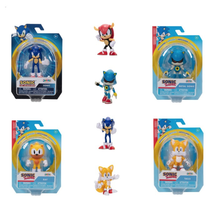 NINTENDO SONIC - FIGURINA 6 CM, DIVERSE PERSONAJE, S9 - NINTENDO (414374)