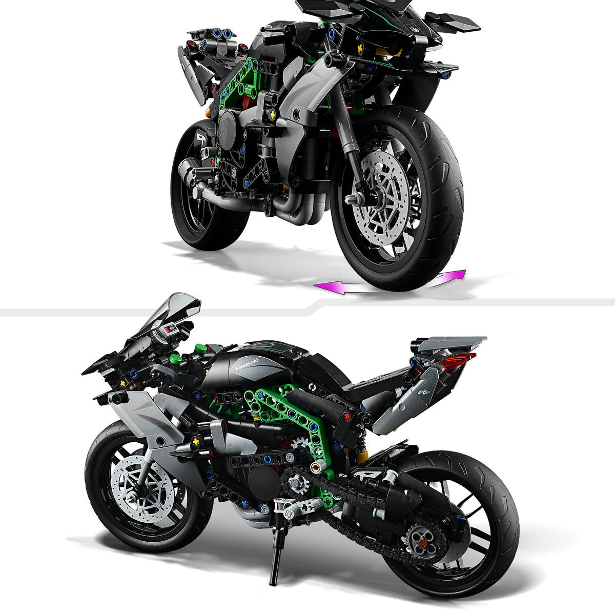 MOTOCICLETA KAWASAKI NINJA H2R - LEGO TECHNIC (42170)