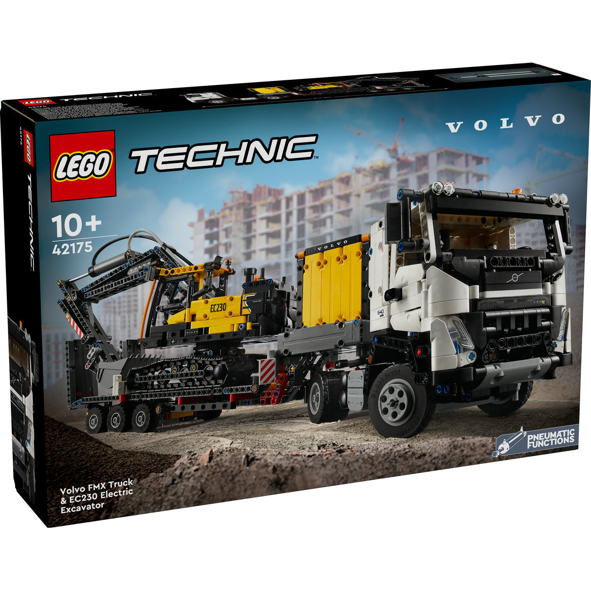 CAMIONUL FMX SI EXCAVATORUL ELECTRIC EC230 DE LA VOLVO - LEGO TECHNIC (42175)