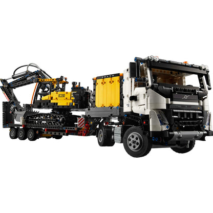 CAMIONUL FMX SI EXCAVATORUL ELECTRIC EC230 DE LA VOLVO - LEGO TECHNIC (42175)