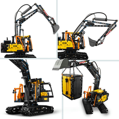 CAMIONUL FMX SI EXCAVATORUL ELECTRIC EC230 DE LA VOLVO - LEGO TECHNIC (42175)