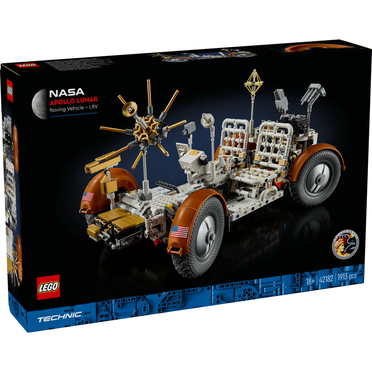 ROVERUL SELENAR DIN MISIUNILE NASA APOLLO - LEGO TECHNIC (42182)