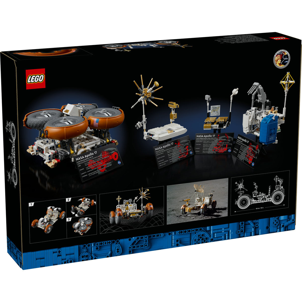 ROVERUL SELENAR DIN MISIUNILE NASA APOLLO - LEGO TECHNIC (42182)