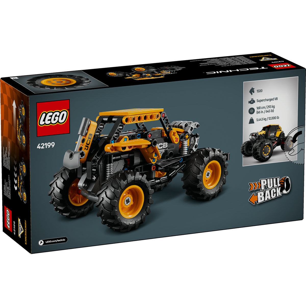 MONSTER JAM™ DIGATRON™ PULL-BACK - LEGO TECHNIC (42199)