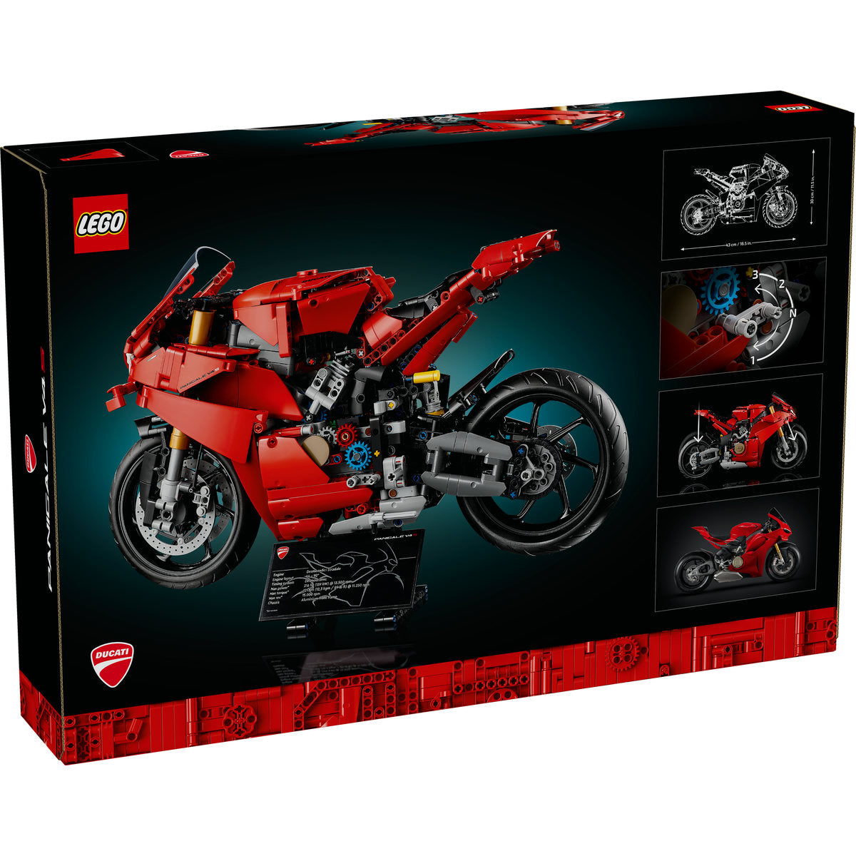 MOTOCICLETA DUCATI PANIGALE V4 S - LEGO TECHNIC (42202)