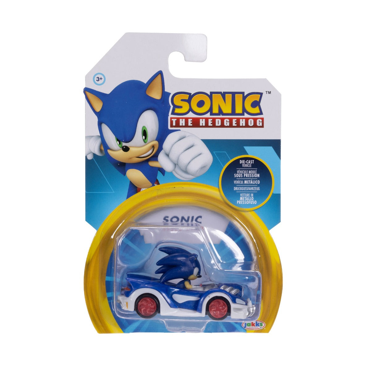 NINTENDO SONIC - VEHICUL DIN METAL 1:64, DIVERSE MODELE, S7 (423244)